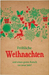 Grußkarte oder Premiumkarte