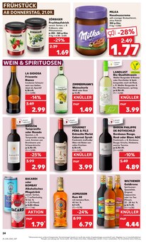 Gin Angebot im aktuellen Kaufland Prospekt auf Seite 24