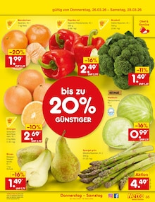 Paprika im Netto Marken-Discount Prospekt "Aktuelle Angebote" mit 60 Seiten (Regensburg)