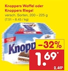 Waffel oder Riegel von Knoppers im aktuellen Netto Marken-Discount Prospekt