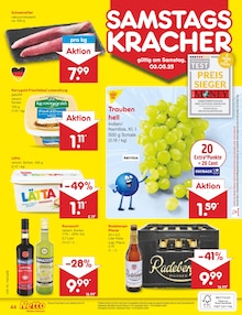Bier im Netto Marken-Discount Prospekt "Aktuelle Angebote" mit 44 Seiten (Wismar)
