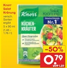 Salat Krönung im Angebot bei Netto Marken-Discount in Kassel Salat Krönung Angebote von Knorr bei Netto Marken-Discount Kassel für 0,79 €