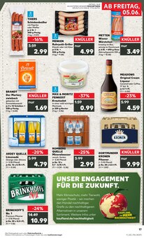 Bier im Kaufland Prospekt "Hier bin ich richtig" mit 62 Seiten (Lünen)