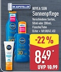 Sonnenpflege im Angebot bei ALDI Nord in Schwerin Sonnenpflege Angebote von NIVEA SUN bei ALDI Nord Schwerin für 8,49 €
