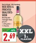 Aktuelle Wein Angebote bei Marktkauf in Duisburg Aktuelles WZG Süß & Fruchtig Qualitätswein Riesling Angebot bei Marktkauf in Duisburg ab 2,69 €