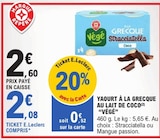 Yaourt à la Grecque au lait de coco - VÉGÉ dans le catalogue E.Leclerc