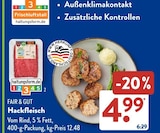 Aktuelles Hackfleisch Angebot bei ALDI SÜD in Bergisch Gladbach ab 4,99 €