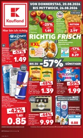 Kaufland Supermarkt Prospekt der aktuellen Woche mit 52 Seiten, gültig von 20.08.2026 bis 26.08.2026, in Ortenberg und Umgebung Aktueller Kaufland Supermarkt Prospekt in Ortenberg und Umgebung, "Hier bin ich richtig" mit 52 Seiten, 20.08.2026 - 26.08.2026