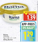 Streichfett von Rama für 1,29 € bei E center im Angebot Streichfett von Rama im aktuellen E center Prospekt