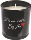 Bougie et bijou surprise "mot d'amour" en promo chez Cora Bougie et bijou surprise "mot d'amour" dans le catalogue Cora