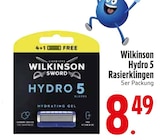 Hydro 5 Rasierklingen im Angebot bei EDEKA in Heidenheim Hydro 5 Rasierklingen Angebote von Wilkinson bei EDEKA Heidenheim für 8,49 €