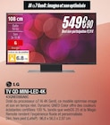 Promo TV QD MINI-LED 4K à 549,90 € dans le catalogue Blanc Brun à Frignicourt