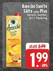 Aktuelles Sanfte Säfte oder Plus Angebot bei EDEKA in Osnabrück ab 1,99 €