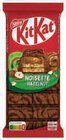 Tablettes de chocolat Noisettes - KitKat en promo chez Super U Lorient à 0,98 €