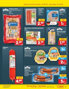 Mettwurst im Netto Marken-Discount Prospekt "Aktuelle Angebote" mit 64 Seiten (Oldenburg)