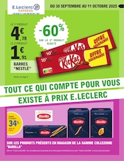 Catalogue Supermarchés E.Leclerc en cours à Saint-Nicolas-d'Aliermont et alentours, "TOUT CE QUI COMPTE POUR VOUS EXISTE À PRIX E.LECLERC", 12 pages, 30/09/2025 - 11/10/2025