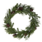 LED-Kranz batteriebetrieben künstlich 54 cm für 24,99 € bei IKEA im Angebot LED-Kranz batteriebetrieben künstlich 54 cm im aktuellen IKEA Prospekt
