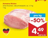 Aktuelles Schweine-Rücken Angebot bei Netto Marken-Discount in Göttingen ab 4,49 €