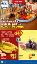 Prix et réduction Figue dans le prospectus Lidl en cours Offre Figue dans le catalogue Lidl du moment à la page 2
