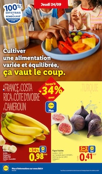 Catalogue Lidl de la semaine 38, "Économisez tout de suite !!", page 2, 24/09/2026 - 30/09/2026 Prospectus Lidl en cours, "Économisez tout de suite !!", page 2 sur 62
