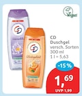 Duschgel von CD im aktuellen budni Prospekt