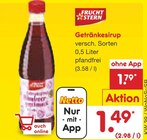 Getränkesirup Angebote von Fruchtstern bei Netto Marken-Discount Jena für 1,49 €