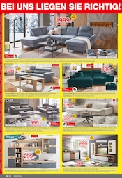 Aktueller Möbelzentrum Pforzheim Prospekt mit Wohnwand, "DIE GRÖSSTE LAGERRÄUMUNG", Seite 4