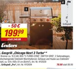 Aktuelle Gasgrill Angebote bei toom Baumarkt in Halle (Saale) Aktuelles Gasgrill „Chicago Next 3 Turbo“ Angebot bei toom Baumarkt in Halle (Saale) ab 79,99 €
