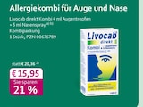 direkt Kombi 4 ml Augentropfen + 5 ml Nasenspray bei mea - meine apotheke im Prospekt "" für 15,95 €