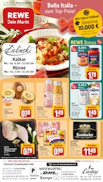 REWE Prospekt: "Dein Markt", 37 Seiten, 01.06.2026 - 06.06.2026