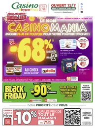 Catalogue Géant Casino à Anglade, avec 88 pages Prospectus Géant Casino à Anglade, "100 jours 100% zen", 88 pages, 21/11/2022 - 04/12/2022