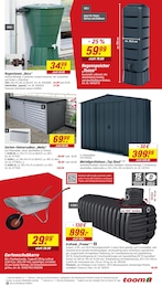 Regentonne Angebot im aktuellen toom Baumarkt Prospekt auf Seite 15