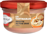 Tartinable De Foie Gras Delpeyrat en promo chez Auchan Hypermarché Troyes à 4,50 €