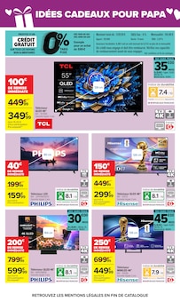 Promotion Télévision dans le prospectus Carrefour, valable du 09/06/2026 au 22/06/2026 Promo Télévision dans le catalogue Carrefour du moment à la page 32
