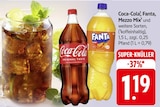 Aktuelles Coca-Cola, Fanta, Mezzo Mix Angebot bei E center in Offenbach (Main) ab 1,19 €