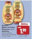 Wahre Schätze Shampoo im Angebot bei combi in Ahlen Wahre Schätze Shampoo Angebote von Garnier bei combi Ahlen für 1,99 €