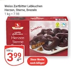 Zartbitter Lebkuchen Herzen, Sterne, Brezeln im Angebot bei GLOBUS in Oberhausen Zartbitter Lebkuchen Herzen, Sterne, Brezeln Angebote von Weiss bei GLOBUS Oberhausen für 3,99 €