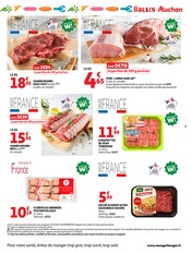 Promos Viande dans le catalogue "OFFRES DU MOMENT" de Auchan Supermarché Viande en promo dans le catalogue Auchan Supermarché à la page 3