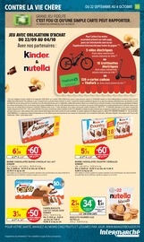 Promos Nutella dans le catalogue "Intermarché" de Intermarché Hyper Nutella en promo dans le catalogue Intermarché Hyper à la page 23