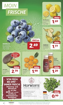 combi Prospekt der Woche "Markt - Angebote" Seite 2, 20.10.2025 bis 25.10.2025 für Bösel Aktueller combi Prospekt "Markt - Angebote" Seite 2 von 30 Seiten für Bösel