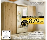 Schwebe-Türenschrank im Angebot bei BRAUN Möbel-Center in Nürtingen Schwebe-Türenschrank Angebote von moderano bei BRAUN Möbel-Center Nürtingen für 879,00 €