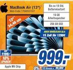 MacBook Air (13") Angebote von Apple bei expert Wiesbaden für 999,00 €