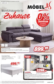 Aktueller Möbel AS Möbel & Einrichtung Prospekt in Aalen und Umgebung, "Wohlfühlakzente für Zuhause" mit 11 Seiten, 12.09.2026 - 26.09.2026