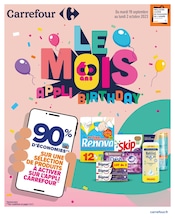 Catalogue Supermarchés Carrefour en cours à Chartainvilliers et alentours, "Le mois appli birthday", 78 pages, 19/09/2023 - 02/10/2023