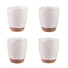BASTIDE-Gobelets en grès beige diamètre 7 cm Coffret Jaspe x 4 - 20 cl en promo chez Botanic BASTIDE-Gobelets en grès beige diamètre 7 cm Coffret Jaspe x 4 - 20 cl dans le catalogue Botanic
