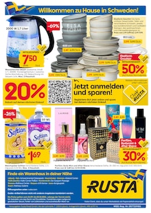 Wasserkocher im Rusta Prospekt "Willkommen zu Hause in Schweden!" mit 16 Seiten (Essen)