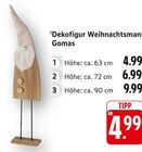Dekofigur Weihnachtsmann Gomas Angebote bei EDEKA Pirmasens für 4,99 €
