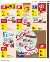 Kinder Angebote im Prospekt "NOUVELLE ANNÉE MEILLEURE PROMO" von Carrefour auf Seite 35