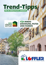 Bauzentrum Löffler Prospekt für Heinsdorfergrund: "Trend-Tipps FÜR DIE ENERGETISCHE SANIERUNG", 9 Seiten, 01.11.2024 - 10.11.2024