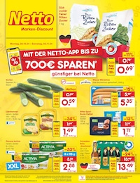 Netto Marken-Discount Prospekt für Stuttgart: "Aktuelle Angebote", 57 Seiten, 28.10.2024 - 02.11.2024